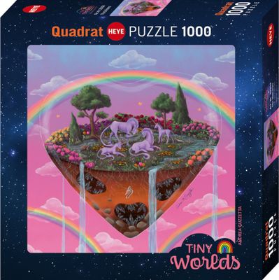 Puzzel - The Unicorns (1000 pcs) *Square Box*