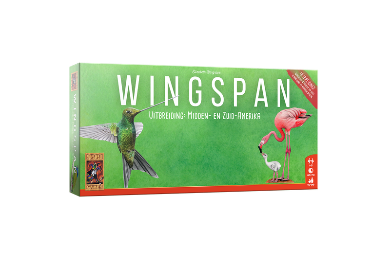 Wingspan NL: Uitbreiding Midden- en Zuid-Amerika