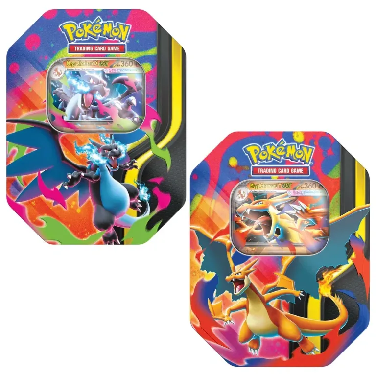 Pokémon - Mega Charizard X/Y Tin EN