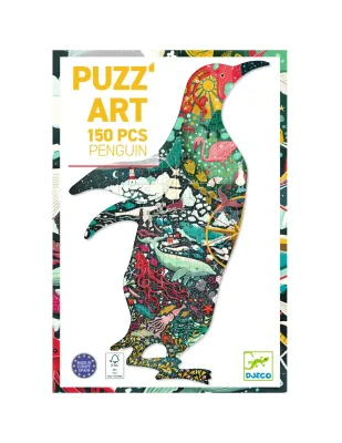 Puzzel Puzz'art - Penguin (150 pcs) Puzzel Puzz'art - Penguin (150 pcs)