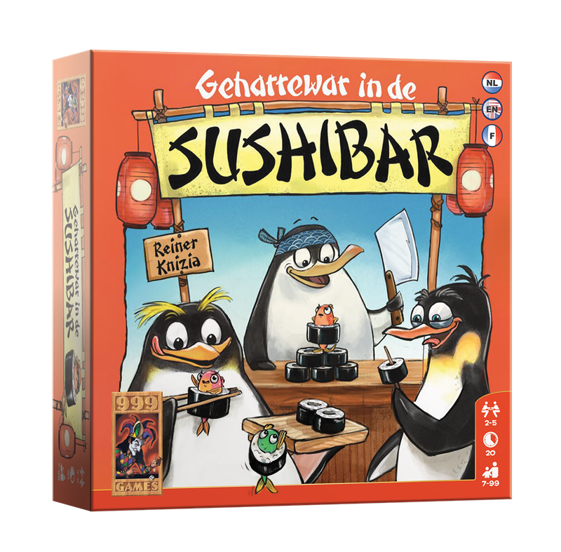 Geharrewar in de Sushibar (Nieuwe editie)