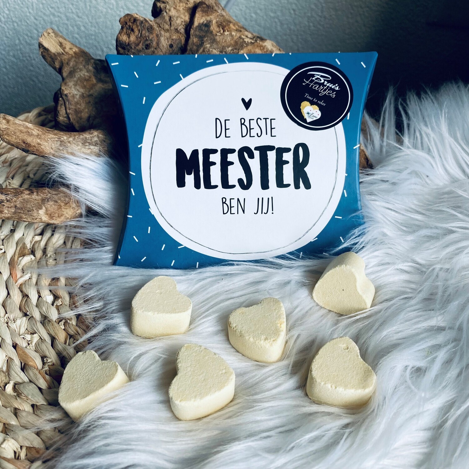 Gondeldoosje met bruishartjes - De beste meester