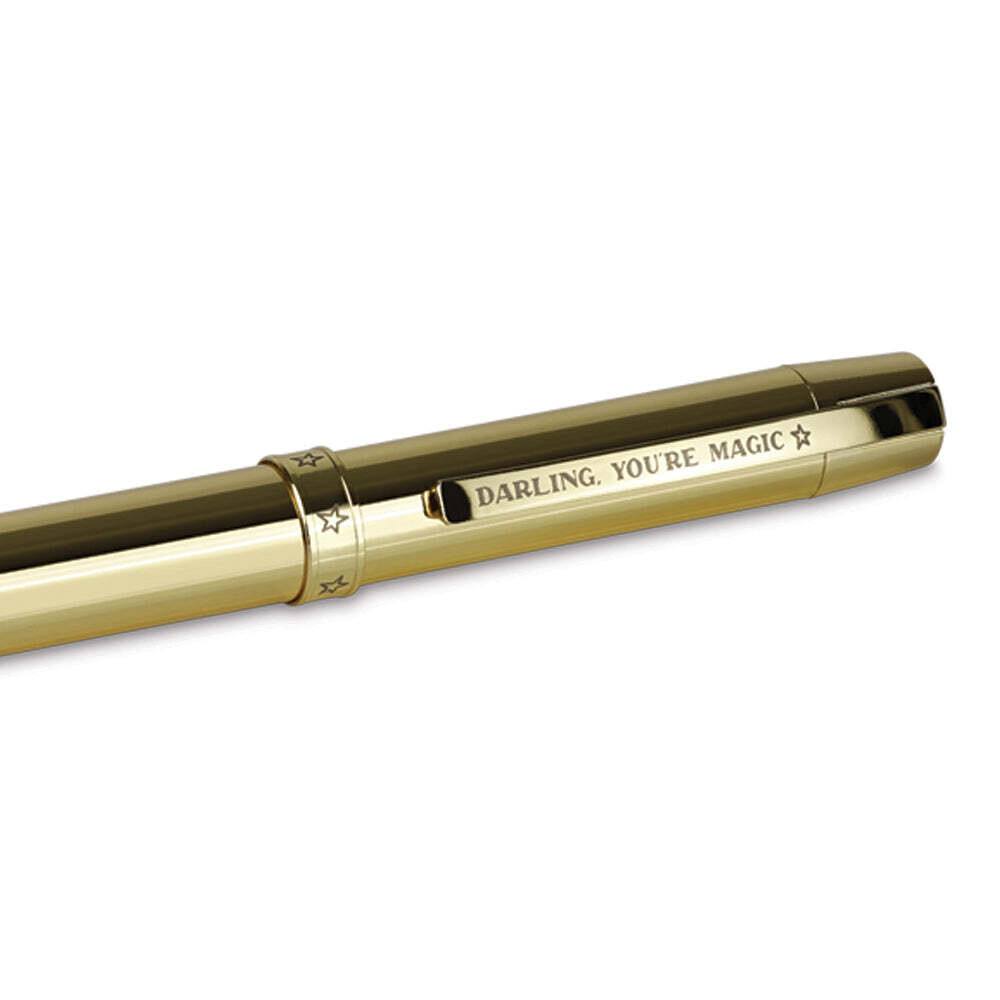 Gouden balpen &#39;Darling, you&#39;re magic&#39;