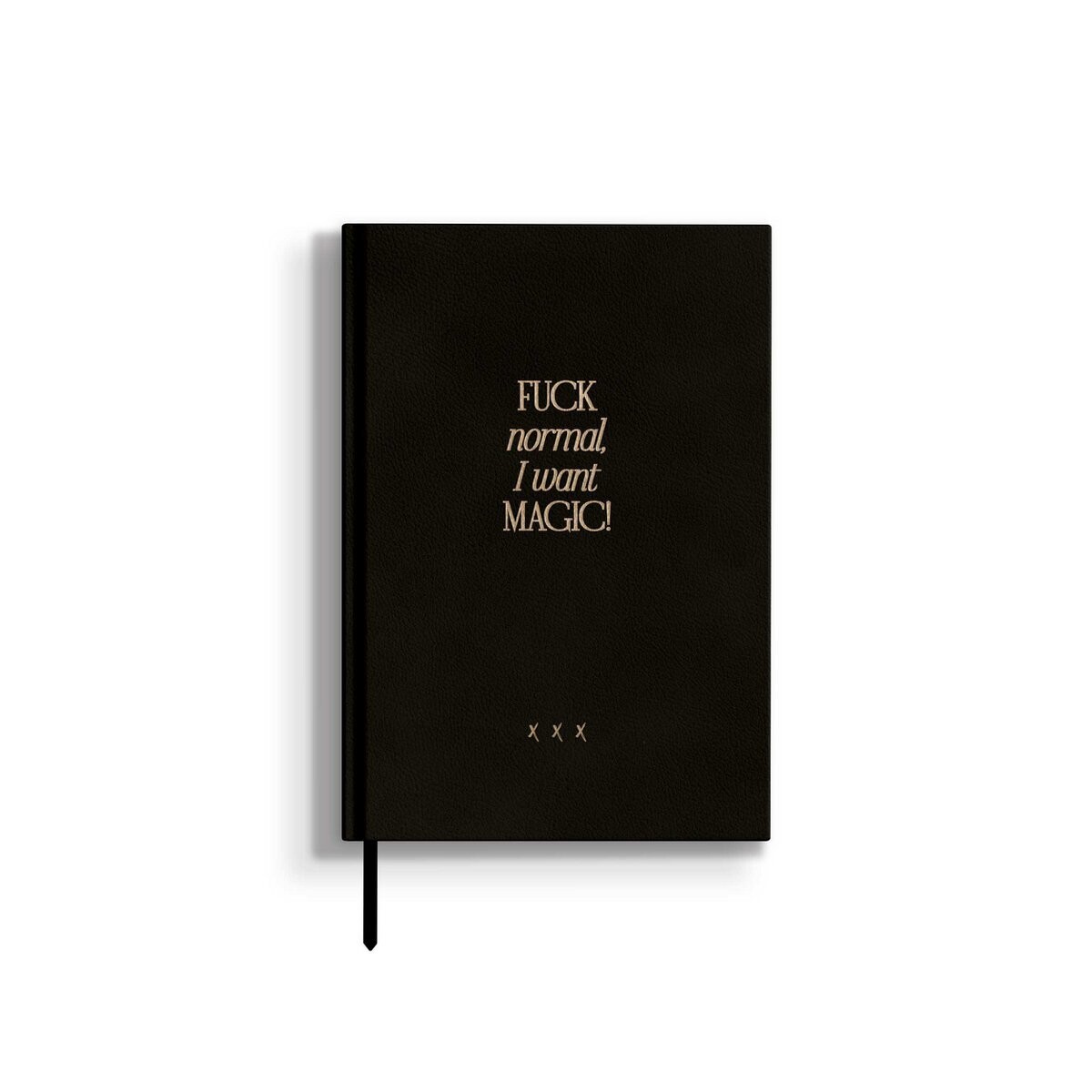 Notitieboek &#39;Magic seeker&#39; - zwart