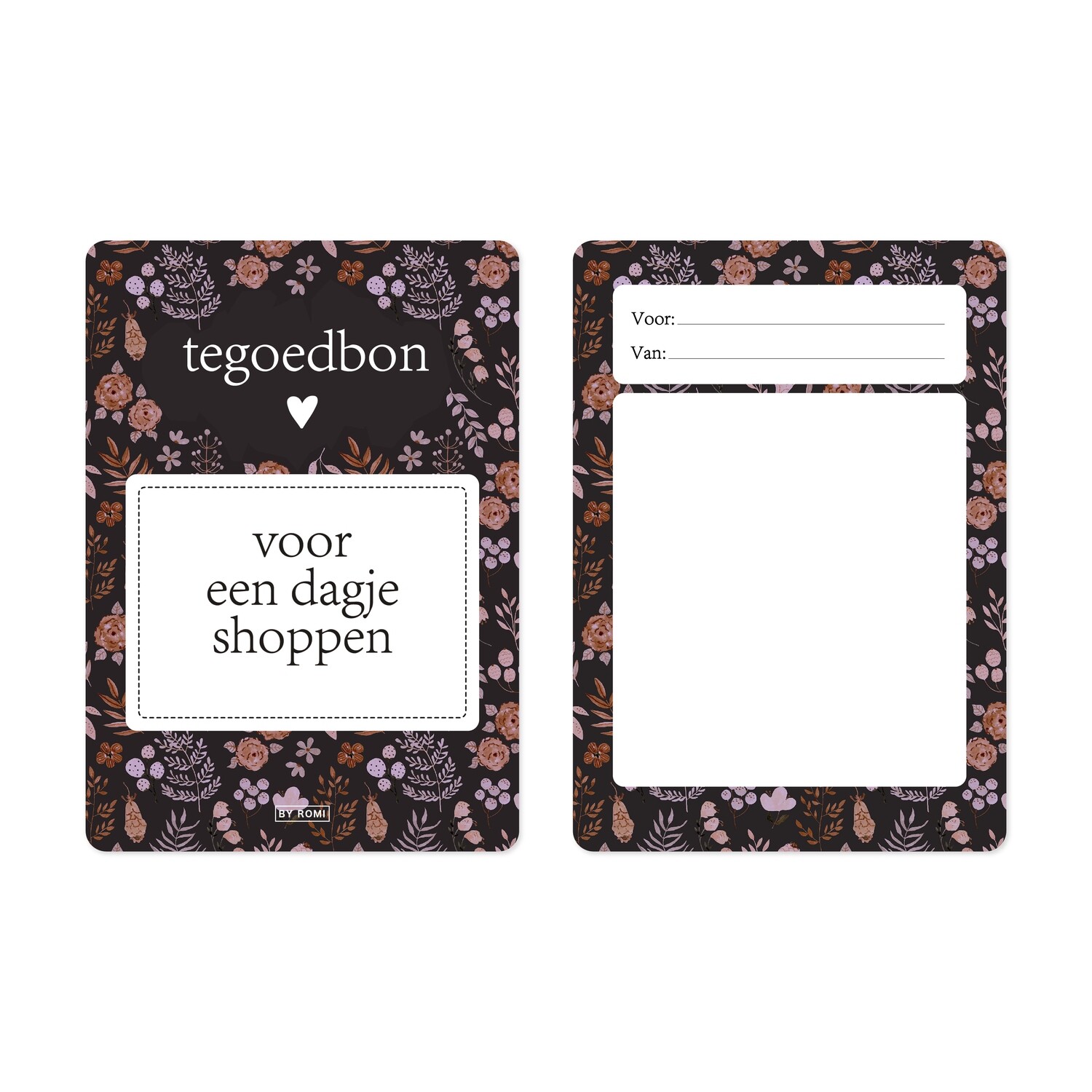 Tegoedbon voor een dagje shoppen
