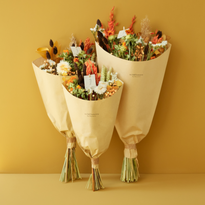 Boeketje droogbloemen
