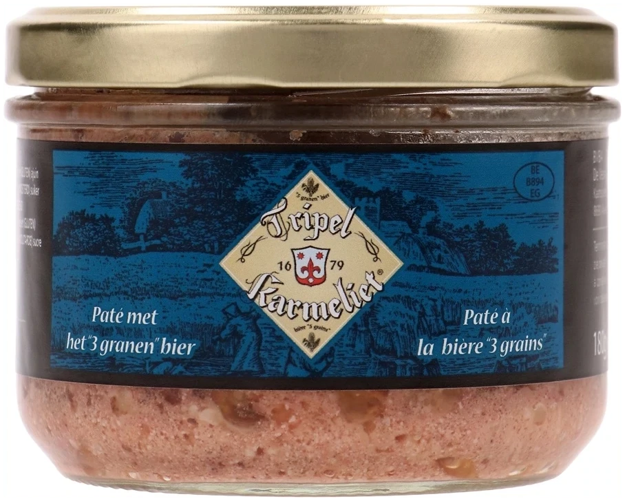 Pâté bier triple Karmeliet, 180g