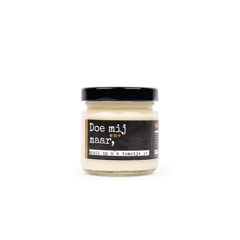 Doe mij maar Aïoli op mijn toastje, 90g