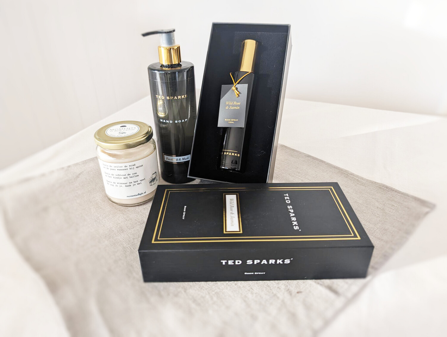 Cadeaubox Een vleugje dankbaarheid (zwart)