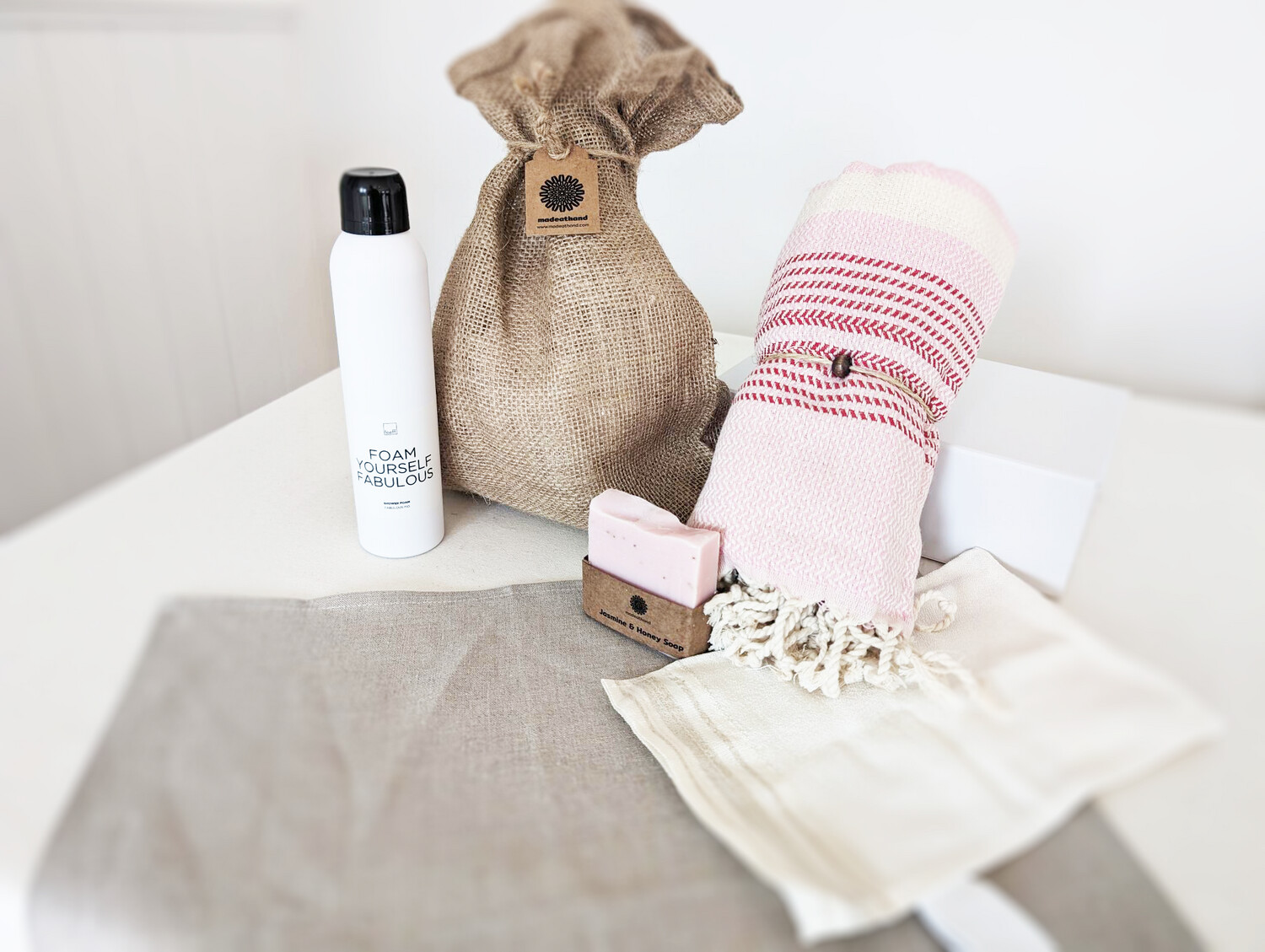 Geschenkdoos Wellness momentje - roze