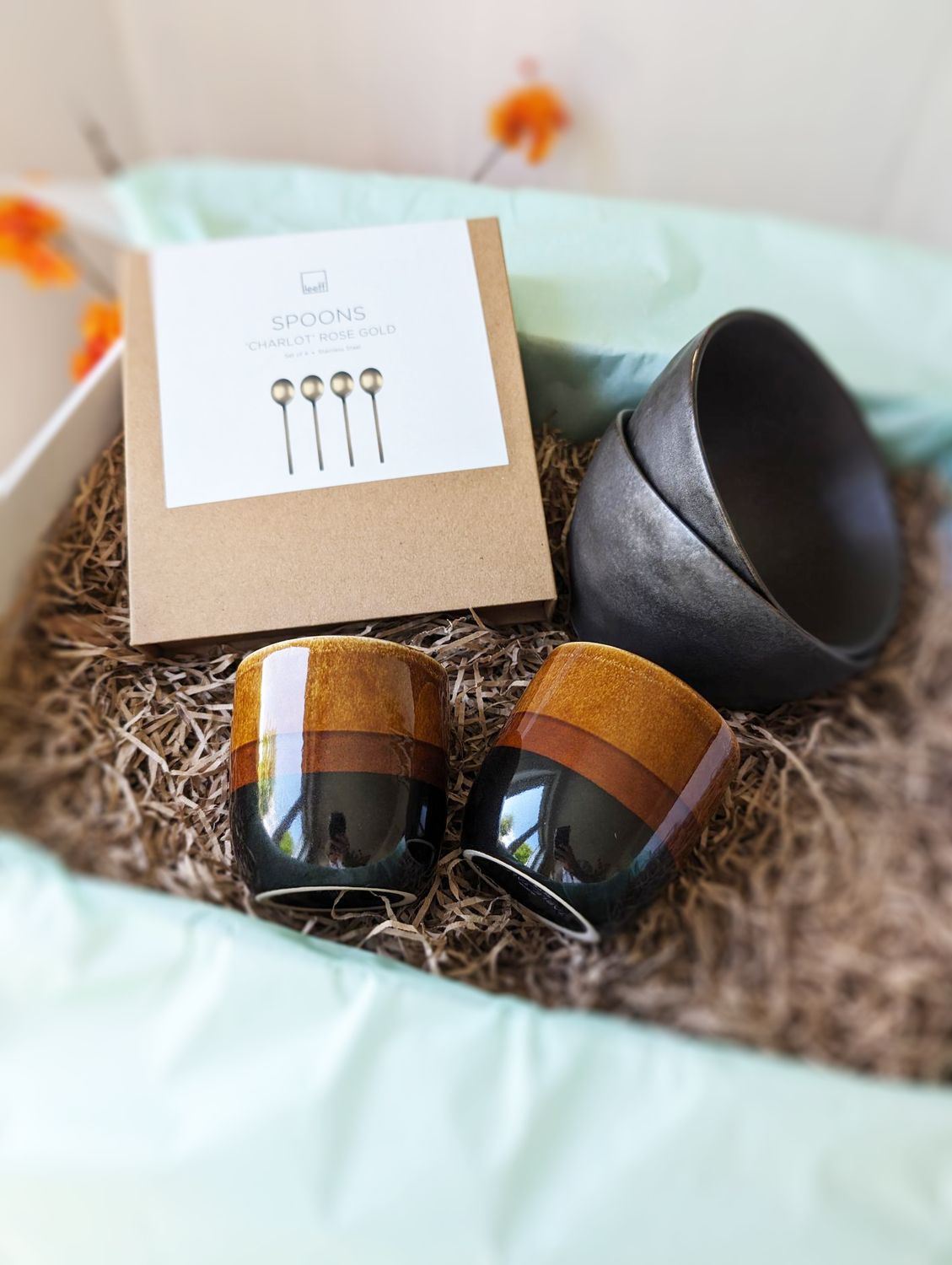Cadeaubox Stoer tafelen met een gouden randje