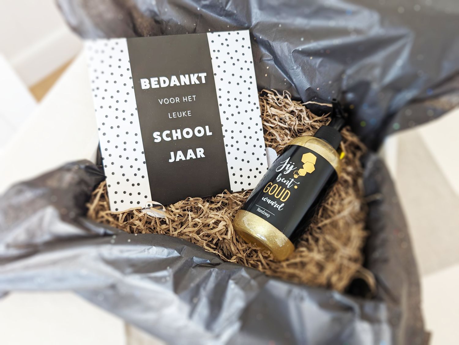 Bedankt voor het schooljaar - Jij bent goud waard