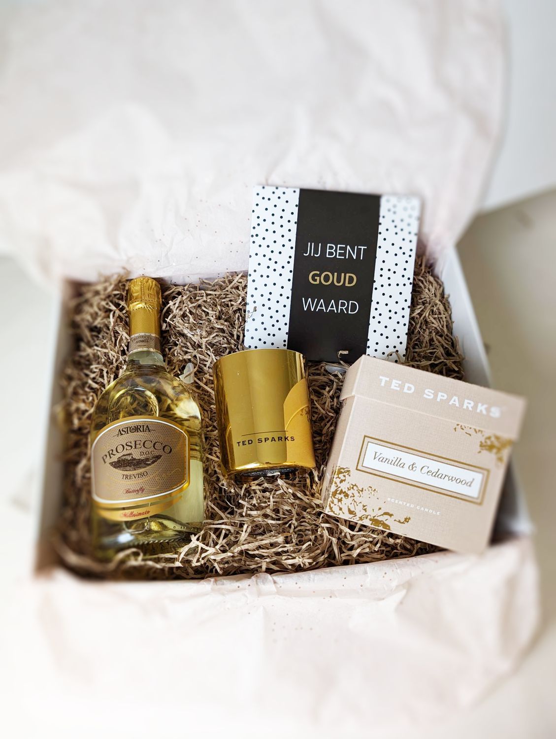 Cadeaubox Jij bent goud waard