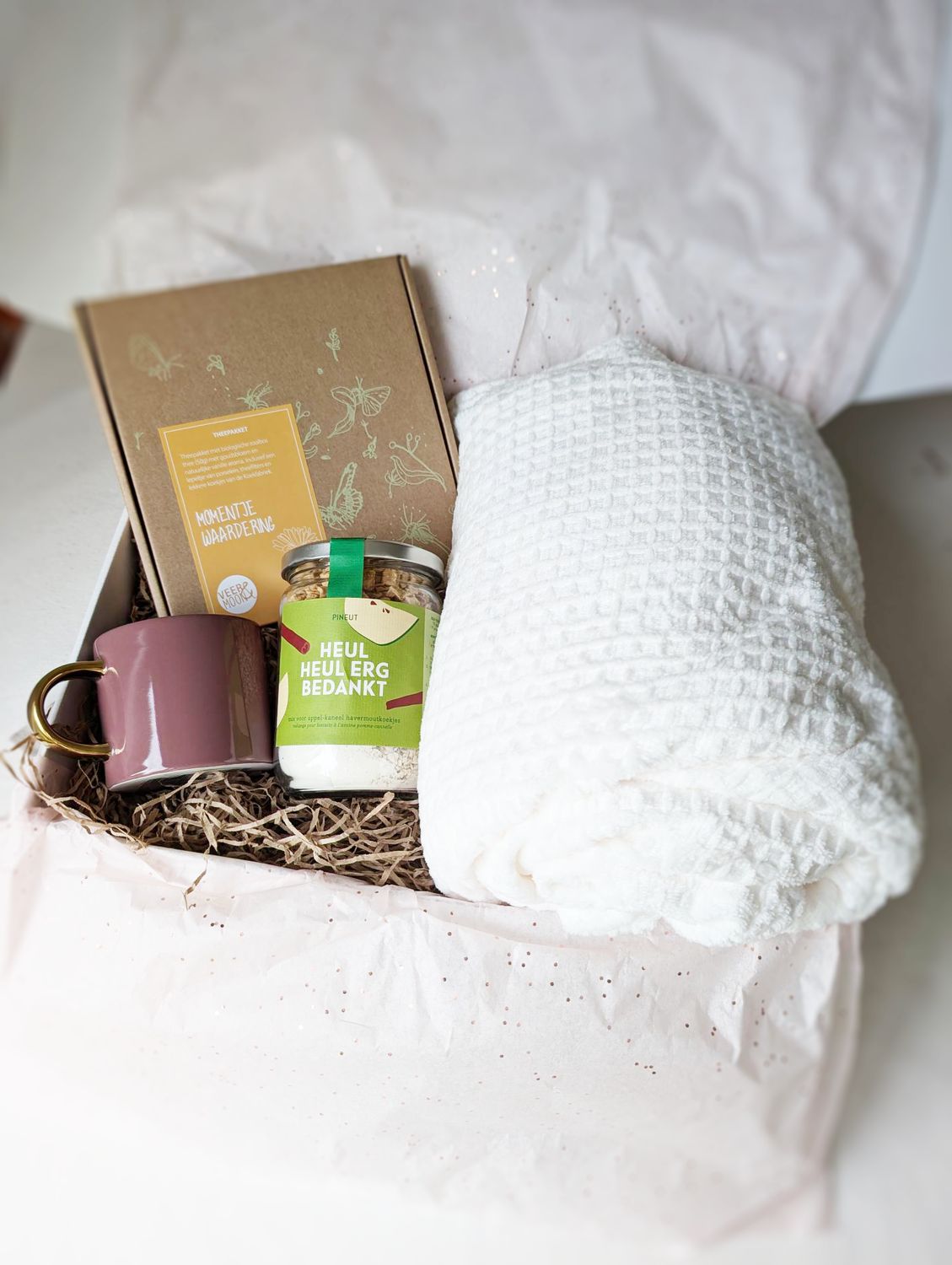 Geschenkdoos Warme dankjewel thee
