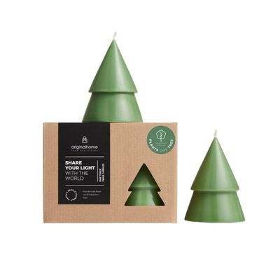 Kerstboomkaars Matcha M - set van 2