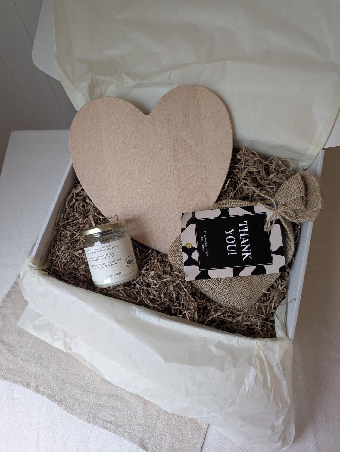Cadeaubox Hartelijk Bedankt