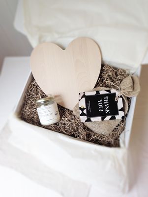 Cadeaubox Hartelijk Bedankt