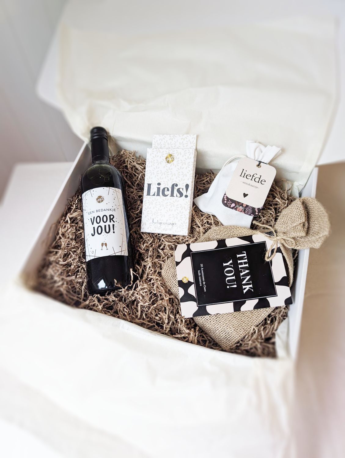 Cadeaubox Dank je wel