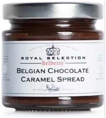 Caramel Spread Belgian Chocolate, 135g