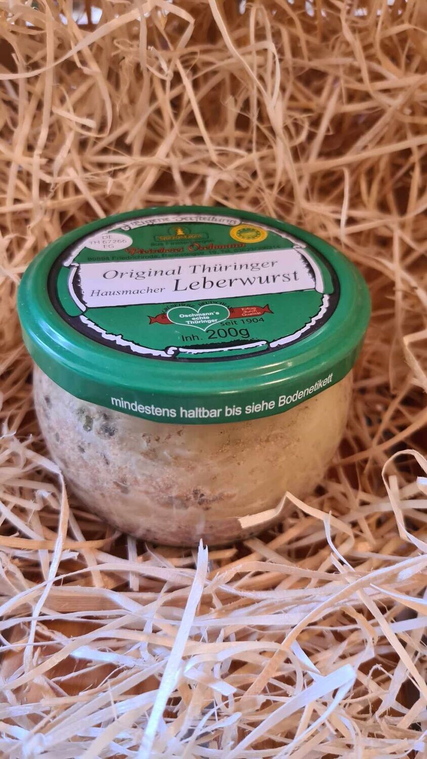 Thüringer Leberwurst Oschmann