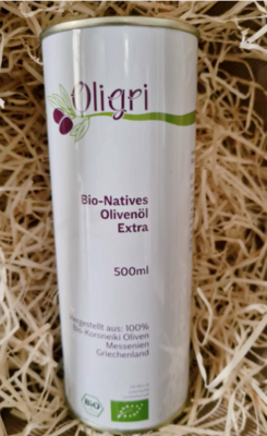 Oligri Bio-Natives Olivenöl Extra 500 ml
