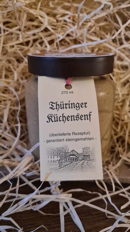Thüringer Küchensenf (überlieferte Rezeptur) Thüringer Küchensenf (überlieferte Rezeptur)