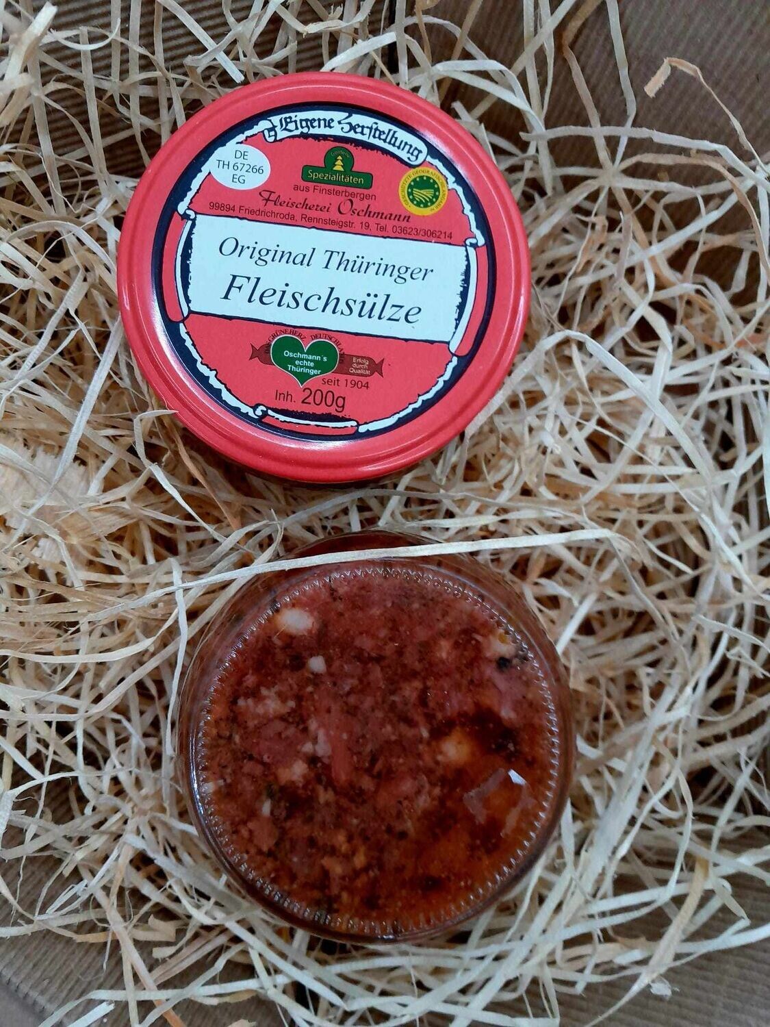 Original Thüringer Fleischsülze 200 g Glas