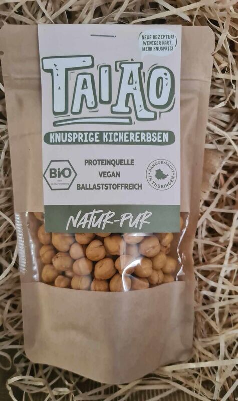 knusprige Kichererbsen Natur-pur TAIAO knusprige Kichererbsen Natur-pur TAIAO