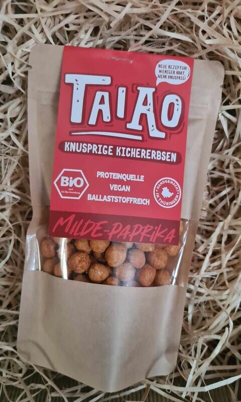 knusprige Kichererbsen milde Paprika TAIAO knusprige Kichererbsen milde Paprika TAIAO