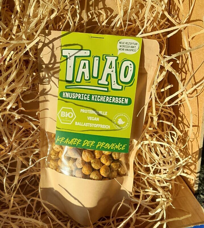 knusprige Kichererbsen Kräuter der Provence TAIAO knusprige Kichererbsen Kräuter der Provence TAIAO