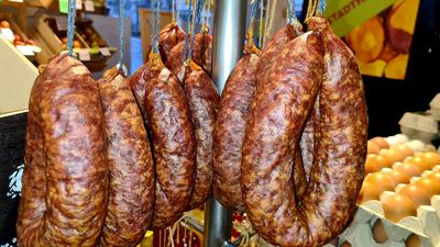 Knackwurst Fleischerei Oschmann (je Ring) Knackwurst Fleischerei Oschmann (je Ring)