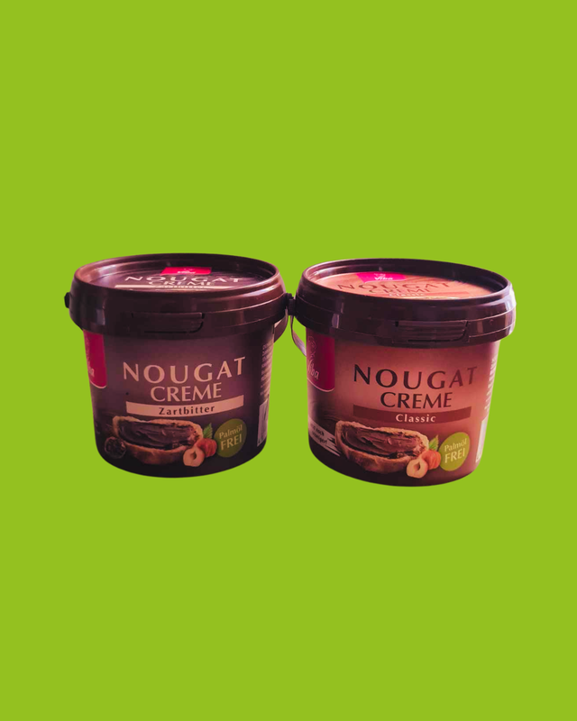 Viba Nougat Creme Classic oder Zartbitter Palmölfrei, 375 g Viba Nougat Creme Classic oder Zartbitter Palmölfrei, 375 g