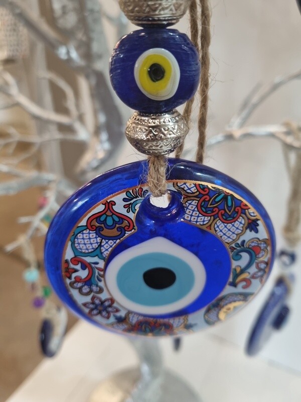 EVIL EYE HANGING MACARAME