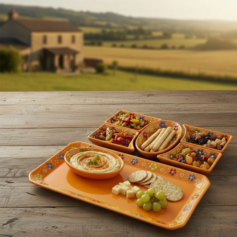 RECTANGULAR MEZE SET