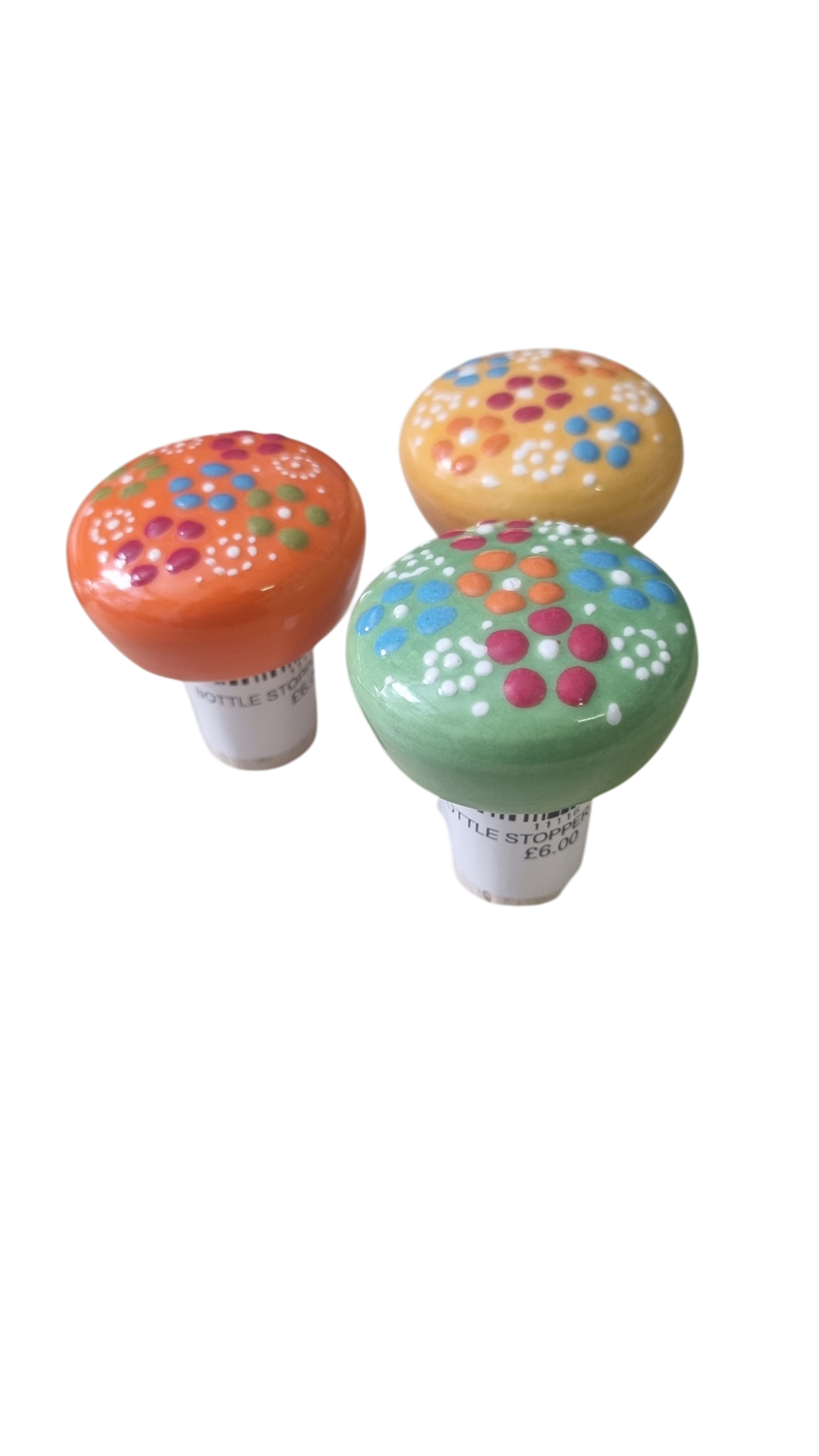 BOTTLE STOPPER, Colour: ORANGE