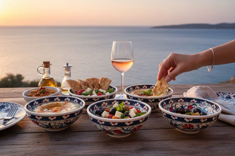 UNIQUE TURKISH IZNIK STYLE BOWLS 12.5CM