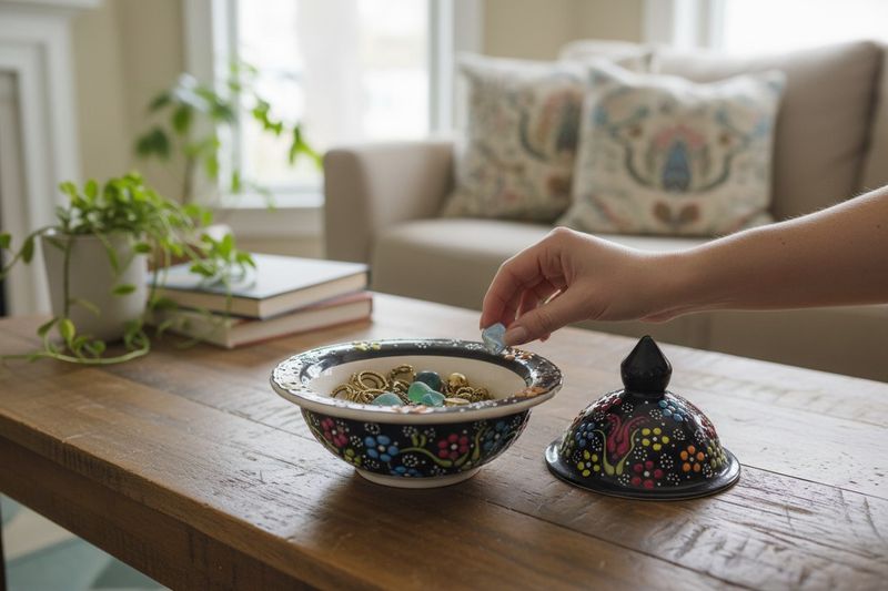 TRINKET BOWL &amp; LID