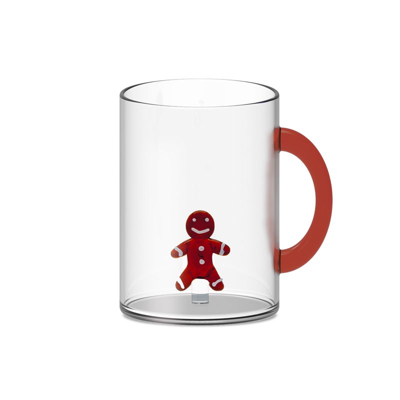 BOROSILICATE GLASS GINGERBREAD DÉCOR