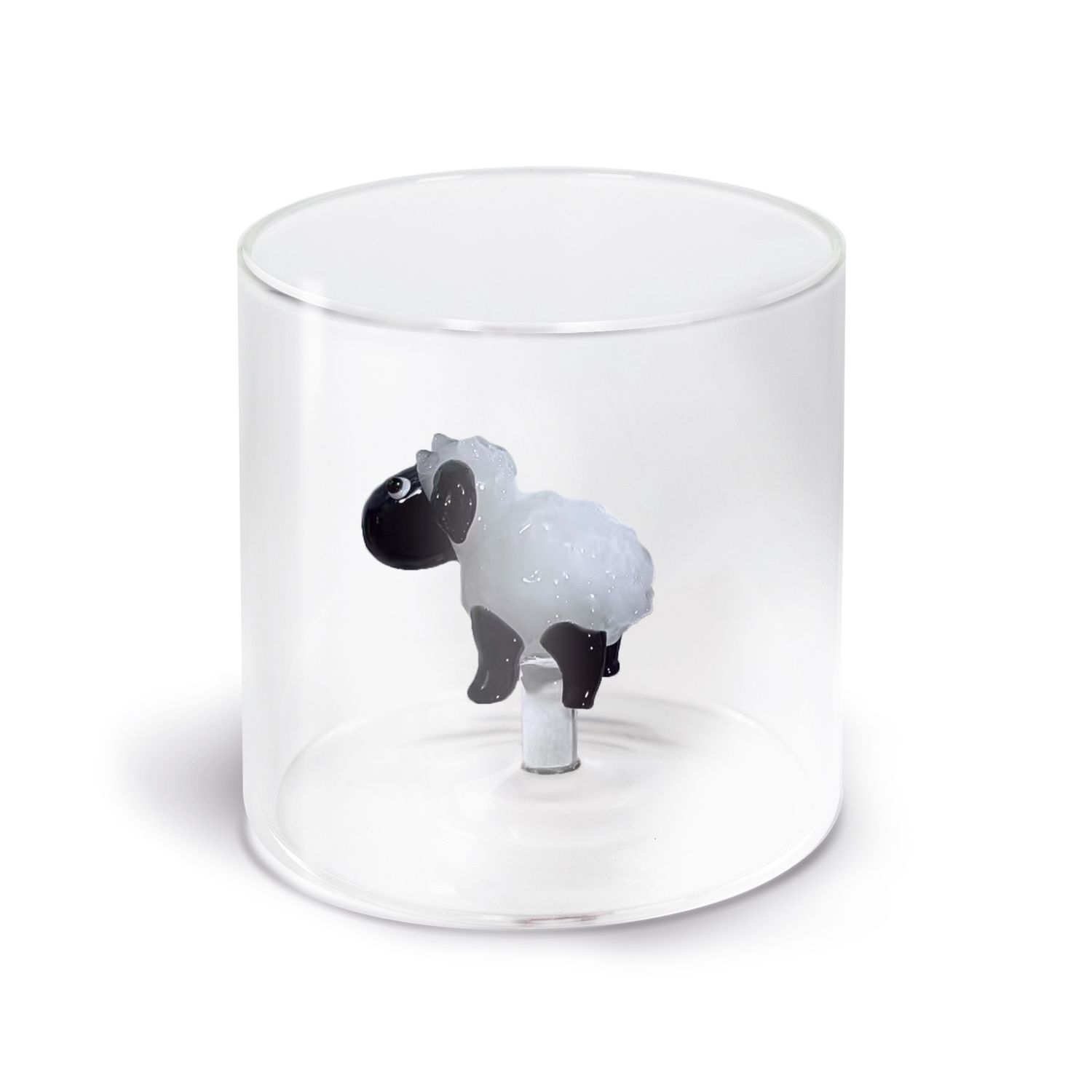 GLASS IN BOROSILICATE SHEEP DECORATION