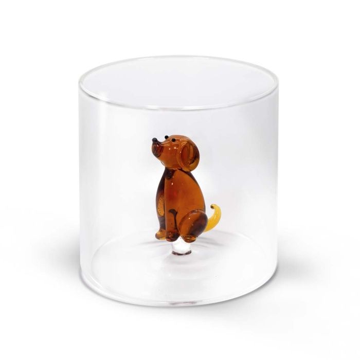 GLASS IN BOROSILICATE DOG DECORATIONS