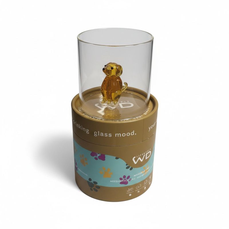 GLASS IN BOROSILICATE DOG DECORATIONS