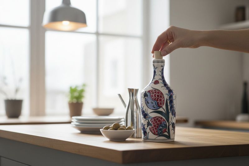 TURKISH OLIVE OIL BOTTLE