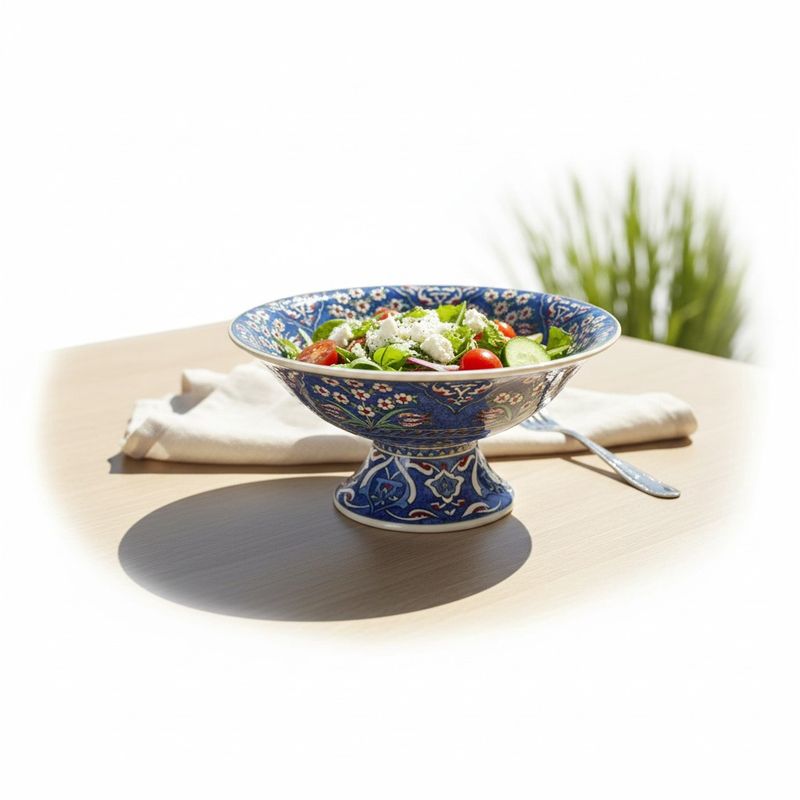 LARGE OTTOMAN DAISY BOWL