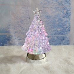 LED TREE SPINNER COL CHNG 23CM