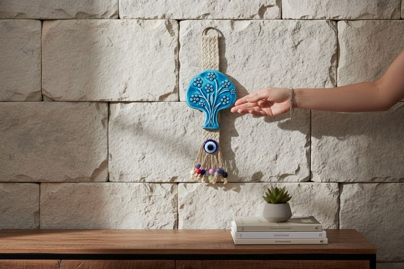 TURQUOISE HANGING DECORATION