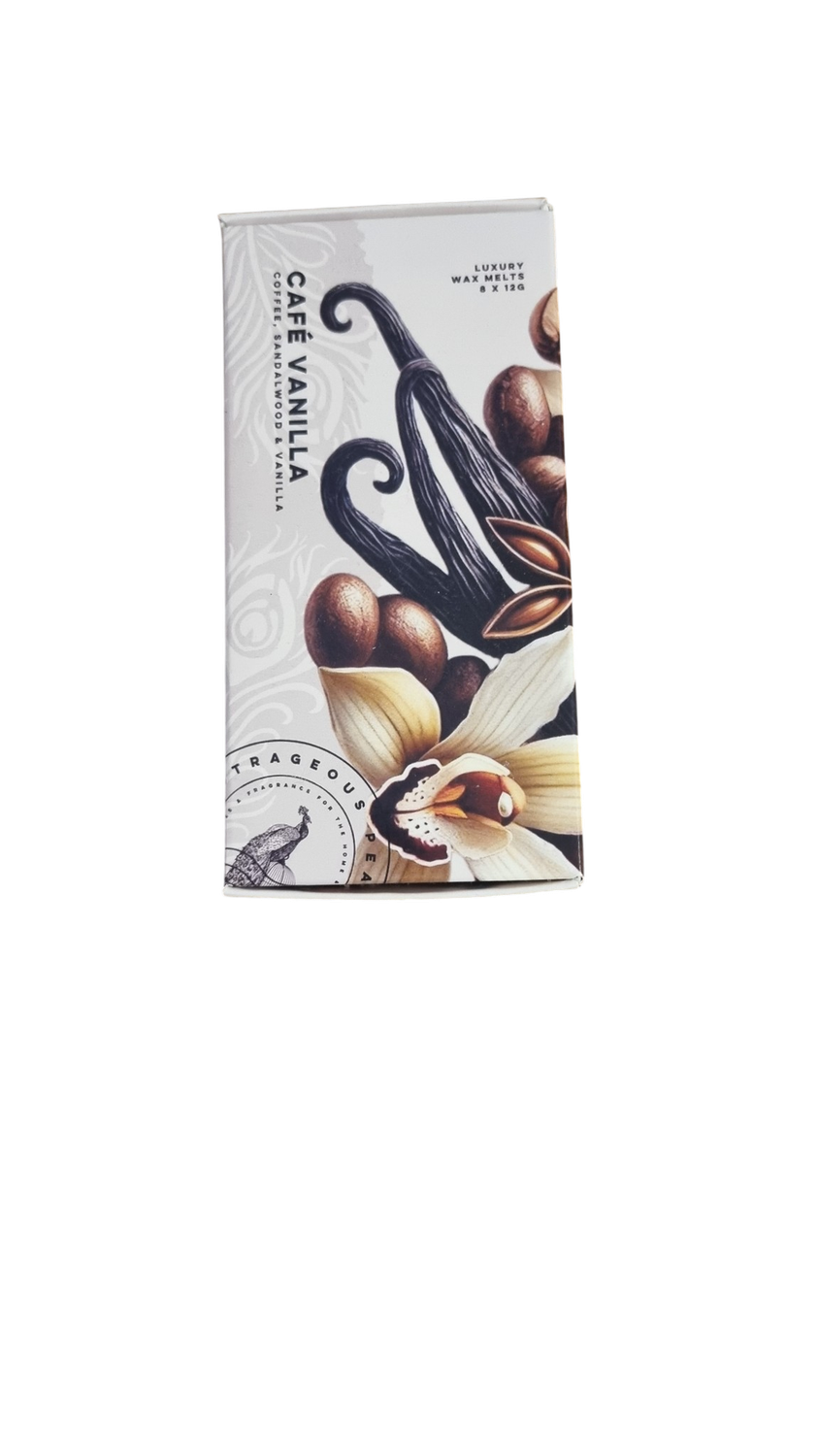 CAFE VANILLA WAX MELT X 8