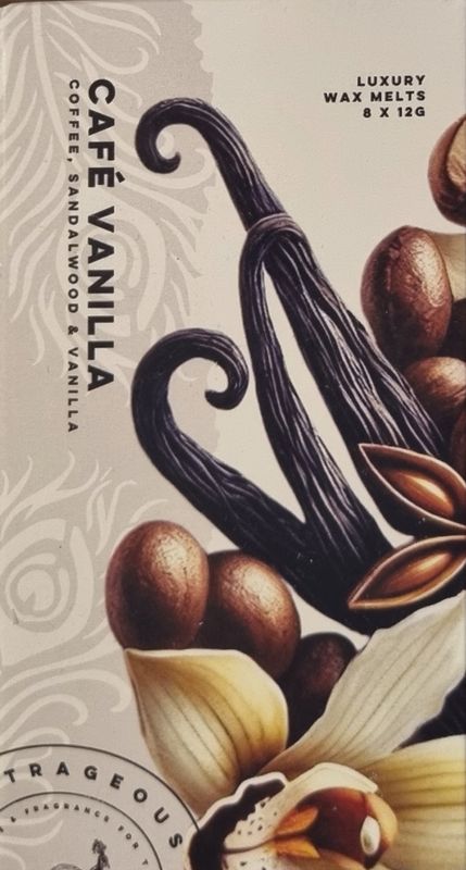 CAFE VANILLA WAX MELT X 8