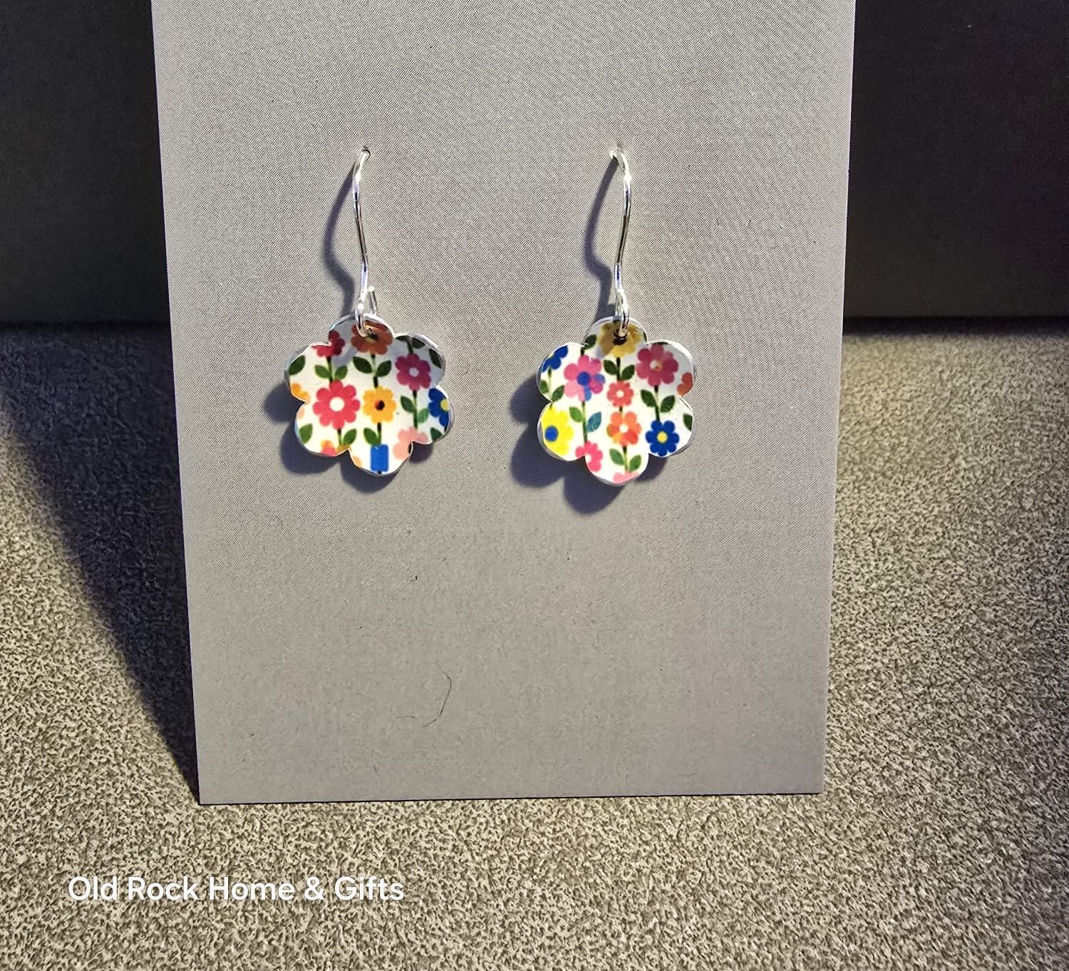 MINI FLOWER DAISY EARRINGS