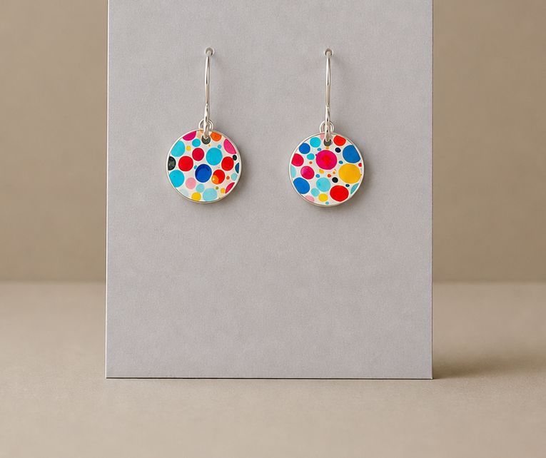 BRIGHTDRESS ROUND EARRINGS