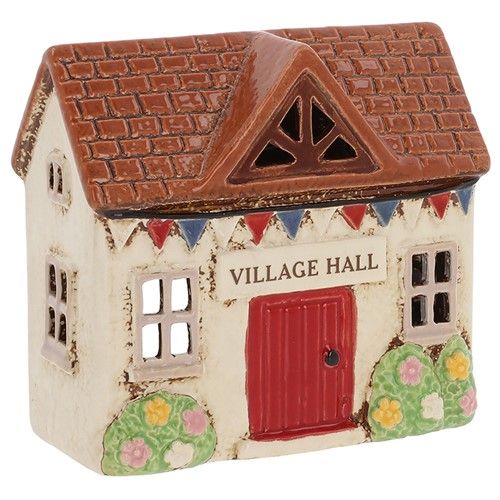 VILLAGE POTTERY VILLAGE HALL TEALIGHT